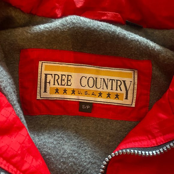 Red Free Country Winter Sport Jacket - Picture 3 of 4